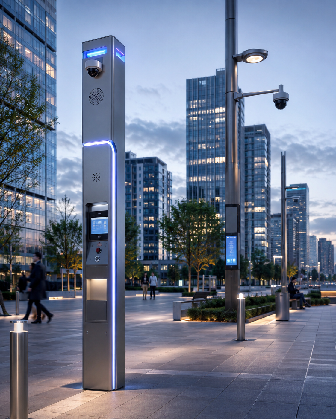 Smart City Security: Cameras, Sensors and Public-Safety Platforms