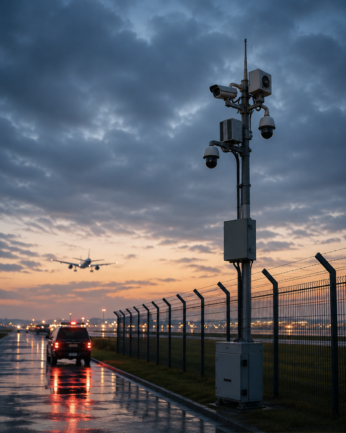 Airport Security Architecture: From Perimeter to Terminal