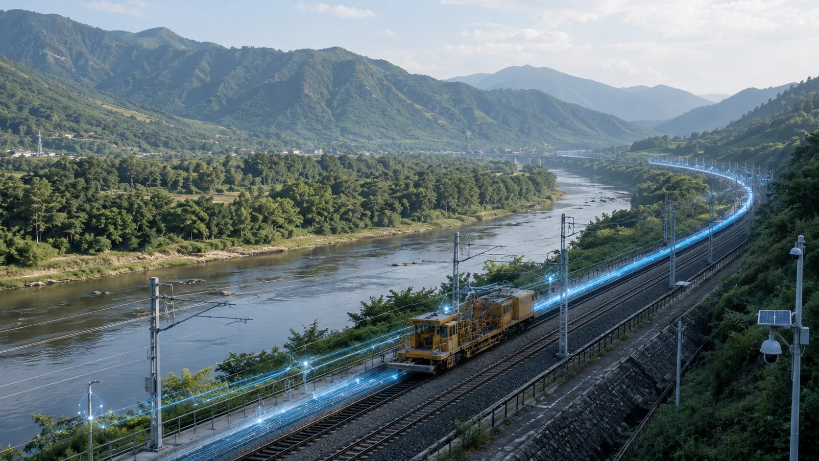 Railway Security Technologies: Track, Stations and Rolling Stock