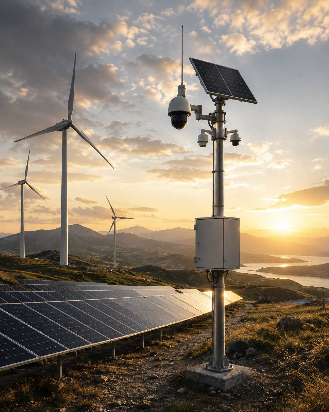 Solar Farm Security: Protecting Large Renewable-Energy Sites